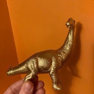 Gold dinosaur